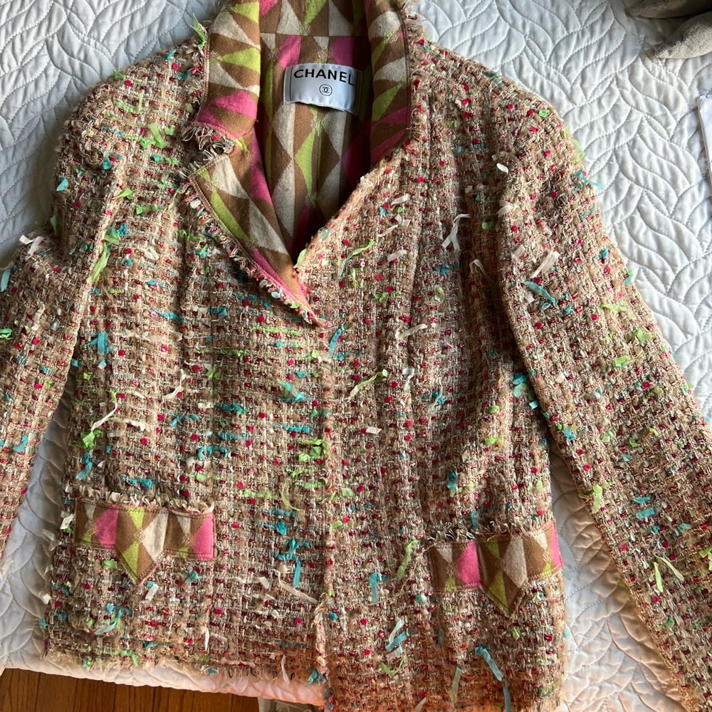Chanel tweet blazer